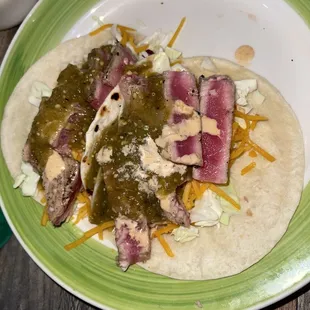 Ahi Tuna Tacos
