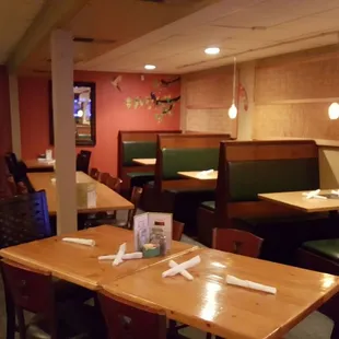 interior, sushi and sashimi