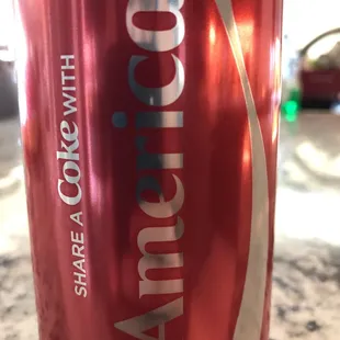 a can of coca