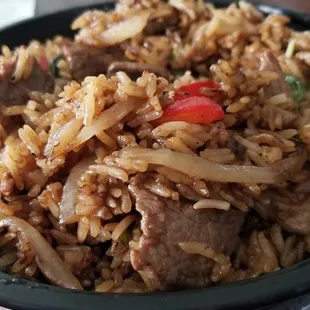 Beef Basil fried rice