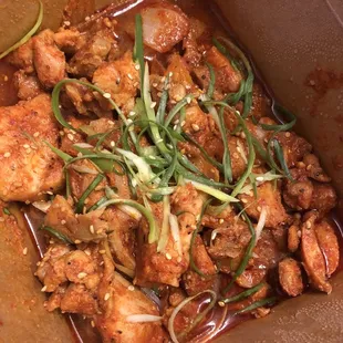 a close up of a box of food