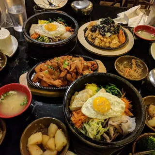 Chicken kimchi fried rice