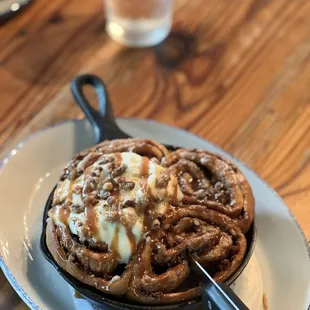 Brioche cinnamon roll