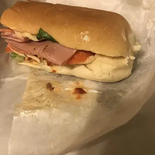 Near flat Italian cold cut