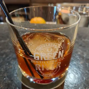 Old fashioned that I purchased as part of the tour