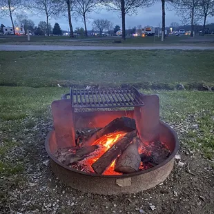 Beautiful night for a fire