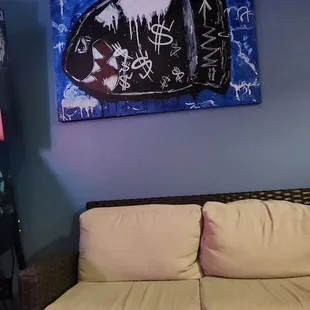 Bullet Bill painting