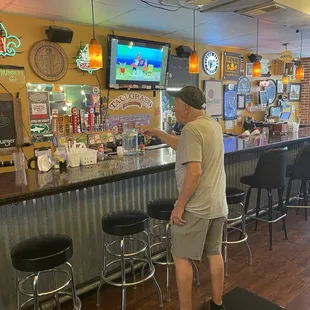 Green room bar