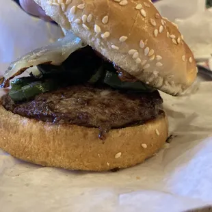 Jalapeños and bacon on this one