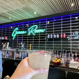 Gin n Roses cocktail