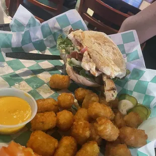 Green room chicken