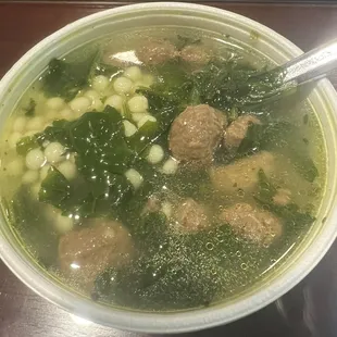 Bowl of Italian Wedding