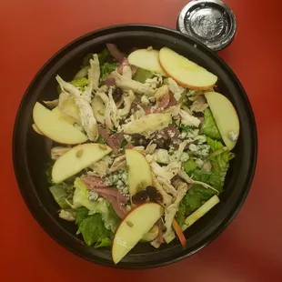 Apple, Bacon and Blue salad