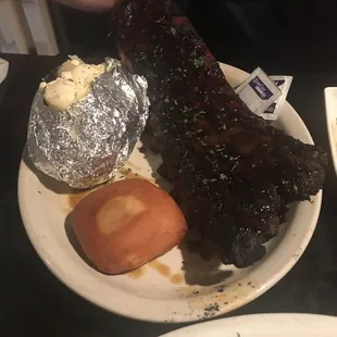 Full rack of ribs.
