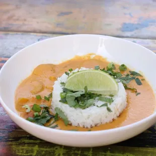 Cup Vegan Yellow Curry