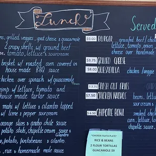 Menu 2022