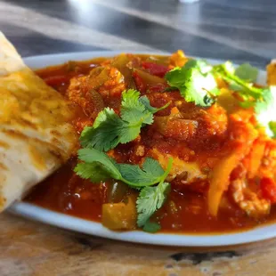 Shakshuka was delicious