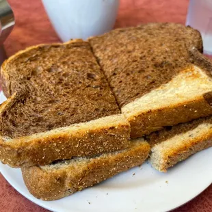 Rye toast
