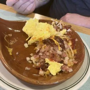 Corned beef hash skillet!