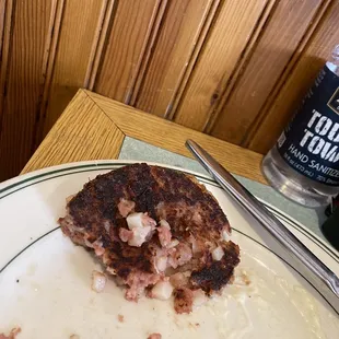 Corned beef hash patty