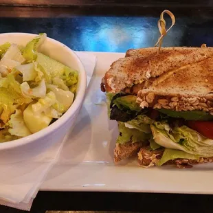 Grilled Chicken with side salad. Yumm