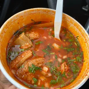 Menudo !! So delicious and flavorful. Seasoned to perfection