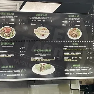 Menu 10/1/22