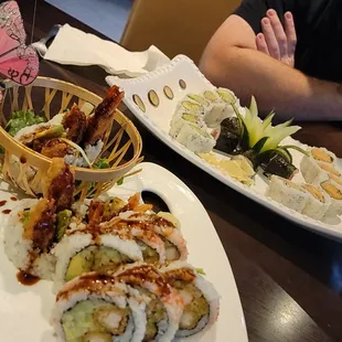 Dine in sushi