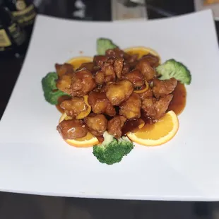 Orange chicken