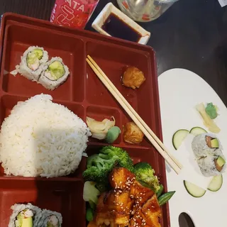 3. Salmon Teriyaki Lunch Box
