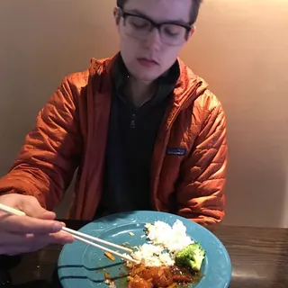 3. Orange Chicken Lunch