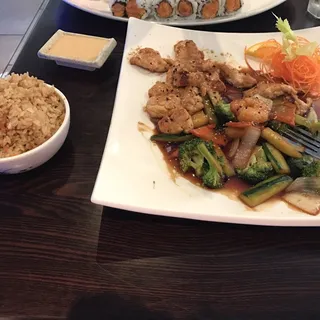 Hibachi Dinner with Fried Rice