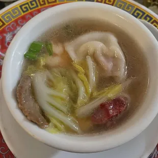 Wonton soup