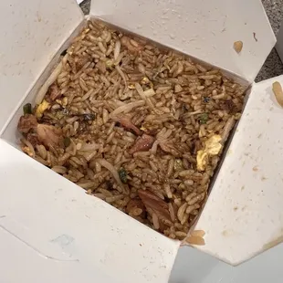 Pork fried rice