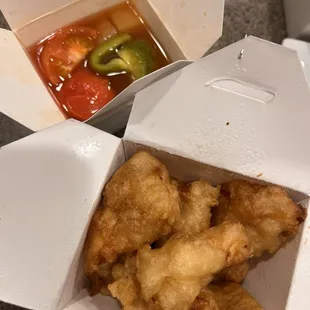 Sweet &amp; sour chicken