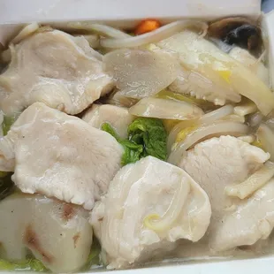 Chicken wor mein