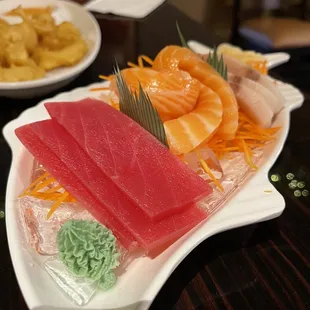 Sashimi dinner