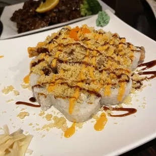 Volcano roll