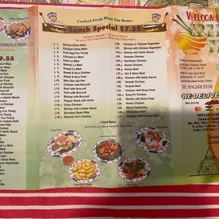 They have great lunch menu prices!