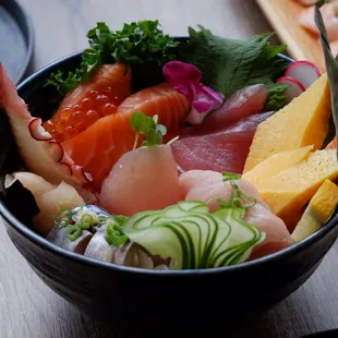 Chirashi Dinner.