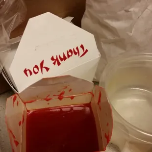 Sweet and sour sauce