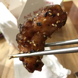 Flavorful sesame chicken