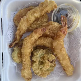 Tempura lunch combo