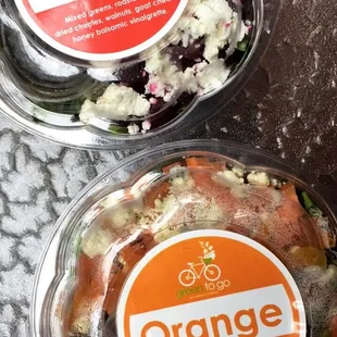 Red &amp; Orange Salads