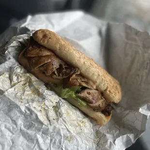 Chicken Po Boy Sandwich