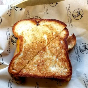 a grilled cheese sandwich