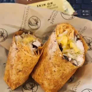 Jerk Chicken Wrap