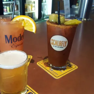 Mai Tai and the Best Bloody Mary's  ( &amp; fried mushrooms)! Staff is the sweetest around!