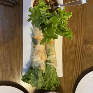 3. Fresh Spring Rolls with Grilled Pork