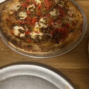 Sausage pizza